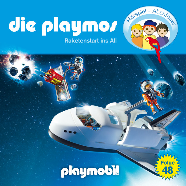 Die Playmos - Das Original Playmobil Hörspiel, Folge 48: Raketenstart ins All