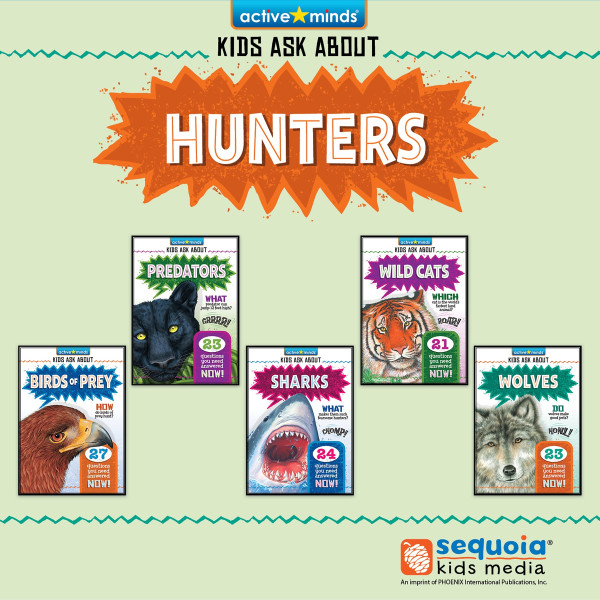 Active Minds Collection: Kids Ask About HUNTERS! (Unabridged)